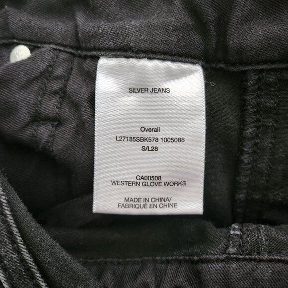 Vintage/Retro Ladies Black Overalls - Picture 9 of 10